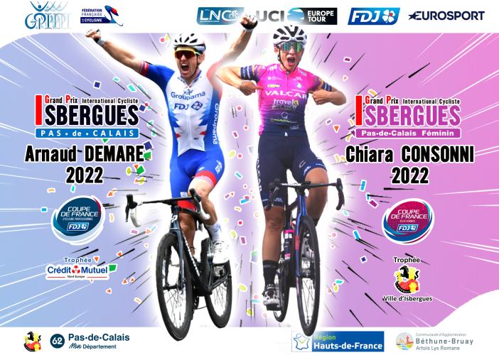 Podiums Isbergues 2022