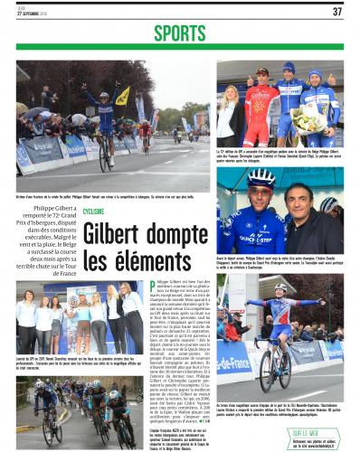 Article de l'Echo de la Lys GPI 2018