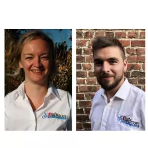 Tr&eacute;sori&egrave;re : Pauline Gallois & Tr&eacute;sorier adjoint Daniel Izing
